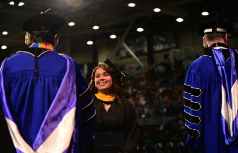 Naelah at commencement
